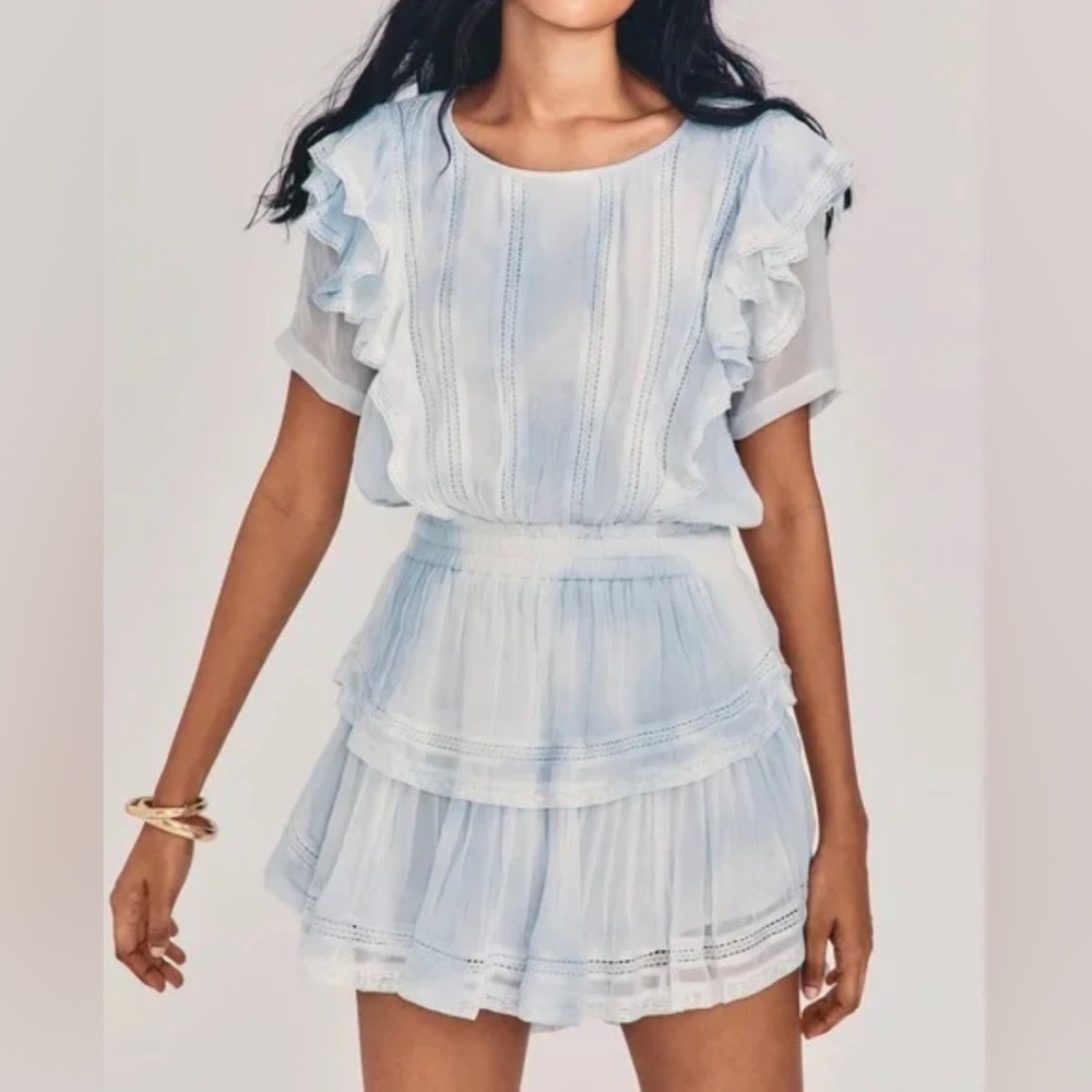 LoveShackFancy Natasha Mini Dress Small